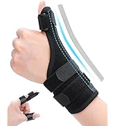 BLATOWN Thumb Spica Splint, Adjustable Thumb and Wrist Brace for Arthritis Pain, Joint Sprains or...