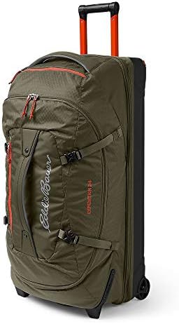 Eddie Bauer Expedition 2.0-Lightweight Travel Luggage Made from Rugged Polycarbonate, Dk Thyme, 34L Duffel Bag