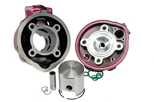 Mota Kit Rose 75cc fonte haut moteur MINARELLI AM6 Cylindre Culasse racing performance pour 50 cc à boite