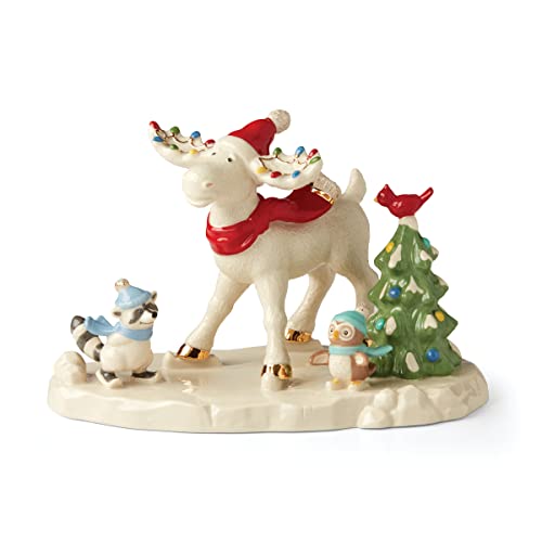 Lenox Marcel's Skating Party Figurine, 3.08, Multi #TOP16