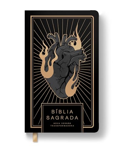 Bíblia NVT Coração All Black