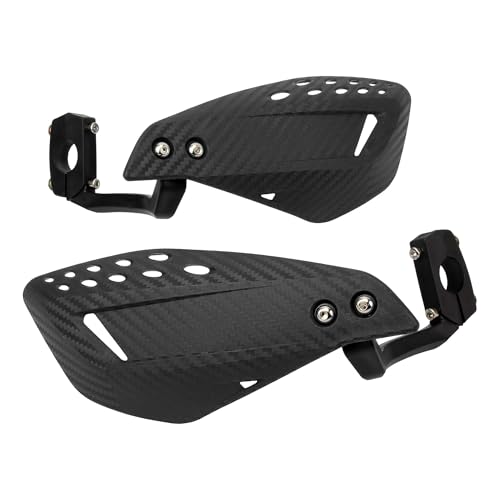 Protège-mains moto noir 20mm pour Yamaha, Honda et Suzuki - Guidon de moto