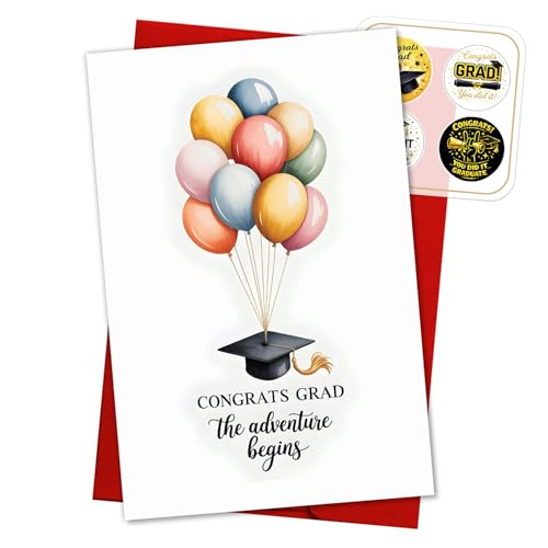 Happy Graduation�J�[�h 2026�N �ʔ�����w���ƃJ�[�h ���Z�� �� ���q �� �ޏ��̗F�B�ւ̃M�t�g ���߂łƂ� ���Ə؏� ���� ���� �O���[�e�B���O�J�[�h ���� 5.3�C���` x 8�C���` G99