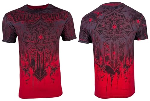 Xtreme Couture by Affliction Men's T-Shirt Lifetaker Y2K2