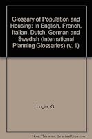 Glossary of Population and Housing 0444417303 Book Cover