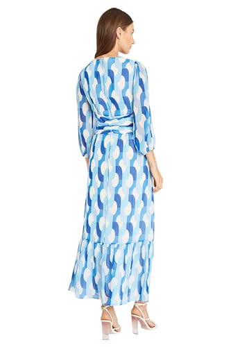 Image of Donna Morgan Women's V-Neck Empire Waistband Maxi