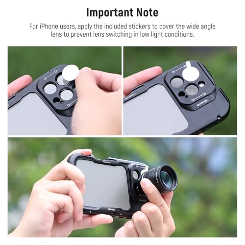 image for NEEWER 2X Converter for Phone Camera Telephoto Lens Only, 240mm Teleco