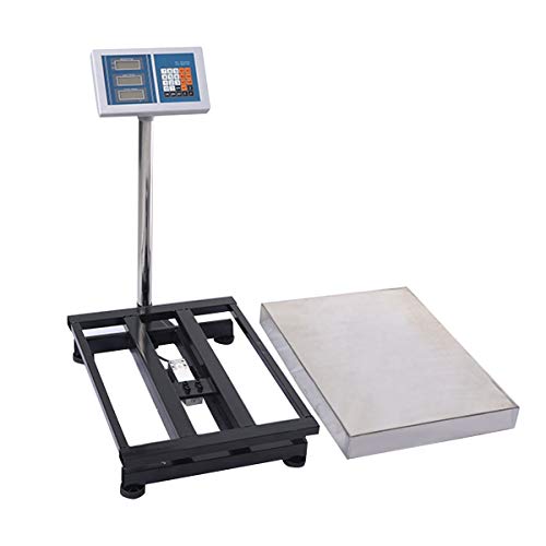 Happygrill Weight Scale 660Lbs Digital Scale Floor Platform Scale For Weighing Package Shipping Mailing Postal Scale With Lb/Kg Price Calculator #TOP4