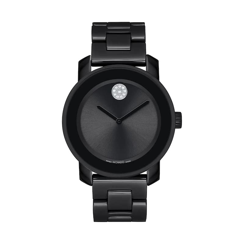 Movado Bold Analog Black Dial Womens Watch-3600803 (B0BJZZVL1B) Amazon Price History, Amazon Price Tracker