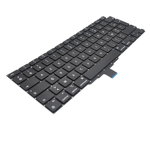 Pardarsey Klawiatura zamienna Clavier français kompatybilna z MacBook Air Retina 13" M1 A2337 na koniec 2020 roku klawiatura + śruby + śrubokręt