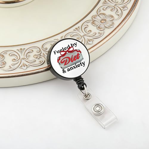 KUIYAI Soda Addict Badge Reel Low Calorie Beverages Lover Gift Carbonated Drinks Lover Gift (Anxiety bowco) - Image 3