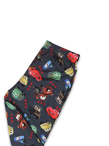 Disney Cars Toddler Boys 2 Piece Short Sleeve Pants Pajamas Set (3T, Red/Multi) #TOP5
