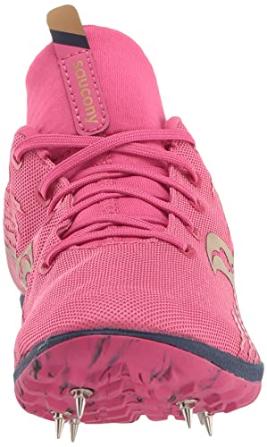 Saucony Women's Havok XC3 Spike Cross Country Running Shoe, Prospect Quartz, 5.5