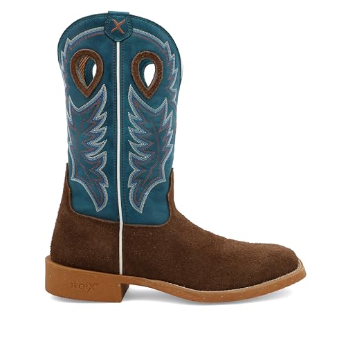 Image of Twisted X Men's 12 inch Tech X Boot, Wide Square Toe with CellStretch and Tech X