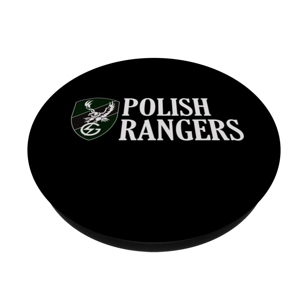 AGAT Jednostka Wojskowa Polish Special Force Military PopSockets Swappable PopGrip, Black - Image 2