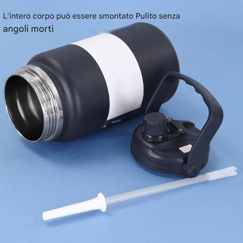 Bouteilles d'hydratation en acier inoxydable 4L pour éviter la déshydratation - 5