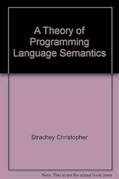 Paperback A Theory of Programming Language Semantics Book