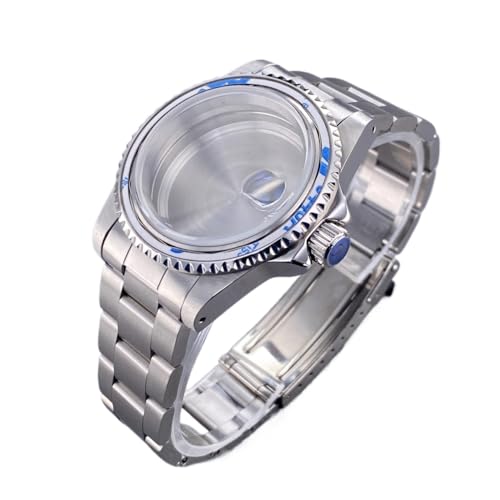 1PC 39.5MM���B���e�[�W�P�[�XGMT / SUB 120click�x�[���T�t�@�C�A�K���XNH35�E�H�b�`�A�N�Z�T���[NH36���[�u�����g28�p(#1B,Flat-Solid back)