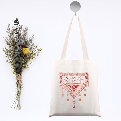 Bolso Tote palestino árabe para dama miniatura 7
