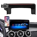 TTCR-II 10.25-in Kompatibel mit Mercedes Benz GLC Handyhalterung, Smartphone Halter für C Klasse W205 2019-2021/GLC X253 2020-2022/V-Klasse W447 2020-2022 (Nicht für 7/8,4‑Zoll‑Bildschirme geeignet)
