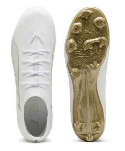 PUMA Ultra 6 Pro FG/AG White Pack Weiß weissbeige, 41 Unisex – Ansicht 4