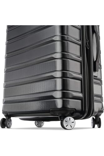 Samsonite Omni 2 Hardside 2 Piece Set - Includes Global Carry-On & Large Checked Suitcases - 360° Dual Spinner Wheels - Integrated TSA Lock & Expansion - Amazon Exclusive - Midnight Black - image 5