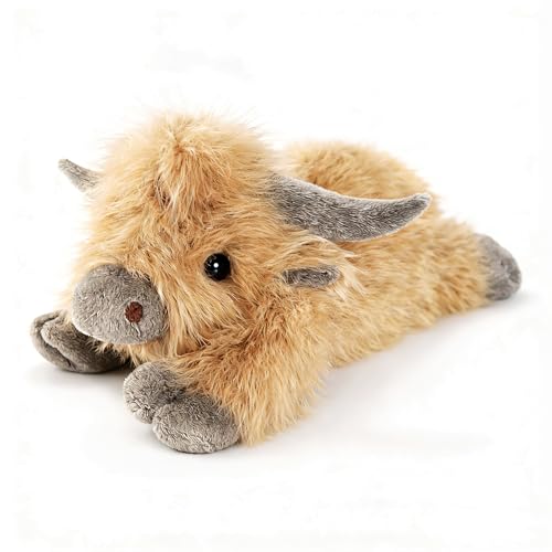 uoozii 20' | 4 Pounds Highland Cow Weighted Stuffed...