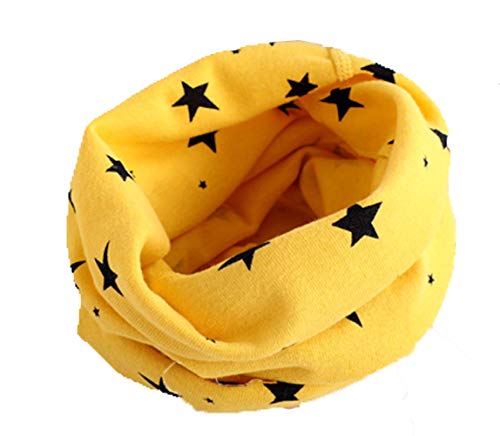 Wamvp Otoño Invierno Estrellas Patrón Algodón Pañuelos Niños Niñas O Cuello Bufanda Bebé Cover