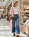 GRACE KARIN Womens Pink Long Cardigan Sweater Summer Cardigans Lightweight Business Casual Outfits Essentials Clothing