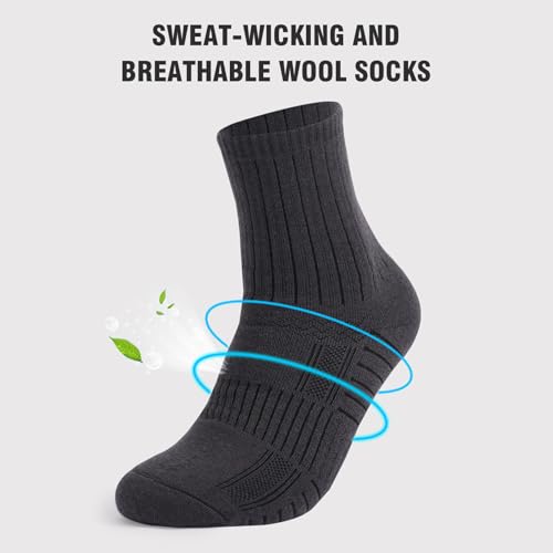 Thermal W Socks Wear Resist Breathable Winter Warm Hiking Socks3