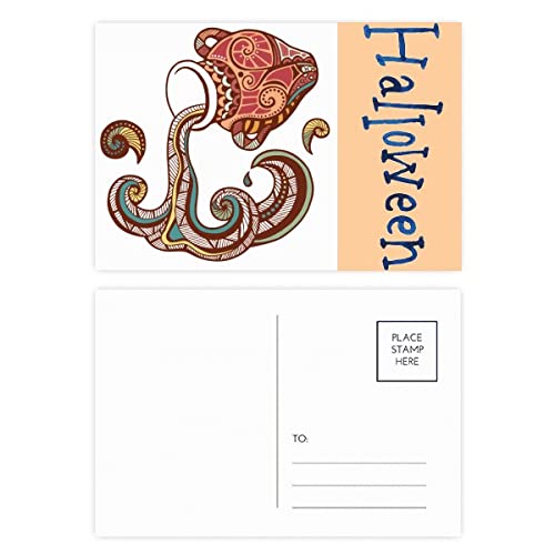 Carte postale Verseau lot de 20 avec illustration du zodiaque pour correspondance