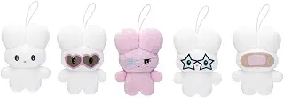 beco+81 しりみみうさぎ ぬいぐるみ 全5種セット ガチャガチャ カプセルトイ ガチャ フルコンプ コンプリートセット