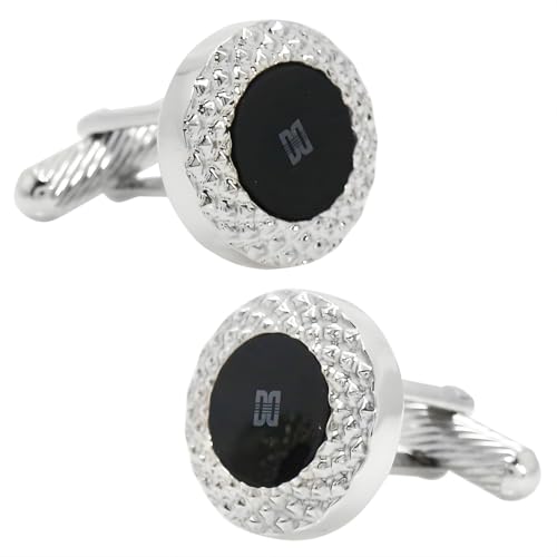 DAKS ダックス ラウンド オニキス ストーン カフス カフスボタン カフリンクス dc12070