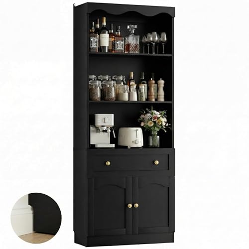 Cyclysio 80 Inch Tall Pantry Cabinet image