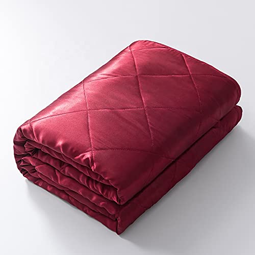 satin weighted blanket