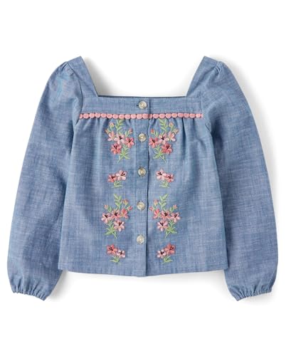Image of Gymboree Girls and Toddler Long Sleeve Woven Tops