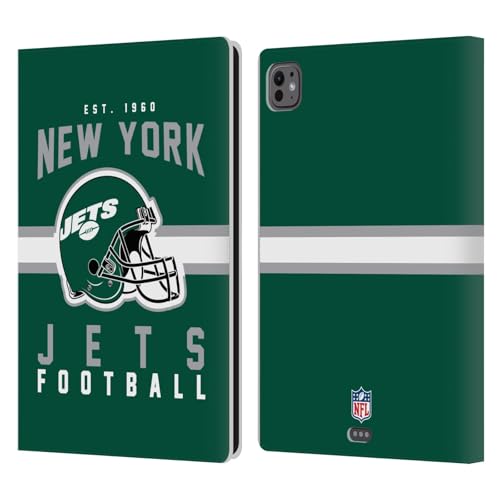 Étui New York Jets pour iPad Pro 11 M4 M5 housse portefeuille NFL