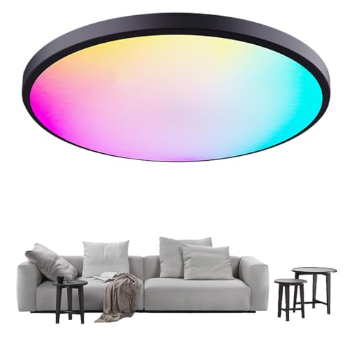 LED empotrable en techos empotrables | Lámpara de regulación 4 modos LED | Cambio de color Iluminación de cocina Lámpara de baño para tiendas en casa Oficina