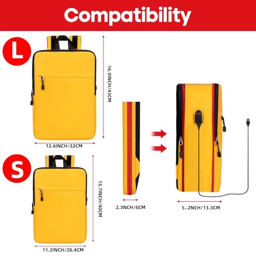 Sac à dos léger pour ordinateur portable et grand sac de voyage extensible taille L gris