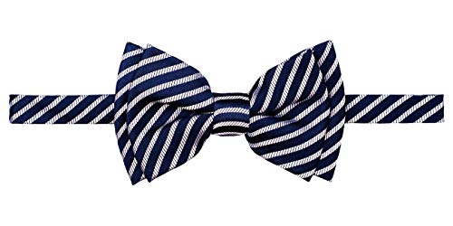 Retreez Modern Stripe Woven Microfiber Pre-tied Boy's Bow Tie