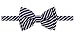 Retreez Modern Stripe Woven Microfiber Pre-tied Boy's Bow Tie