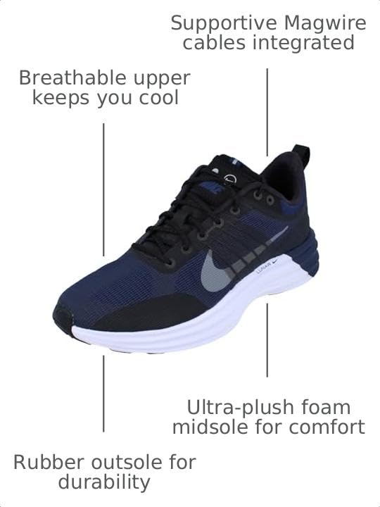 Image of Nike Lunar Roam Men's Shoes (HM0713-001) (HM0713-001, Black /Reflect Silver-Midnight Navy-White)
