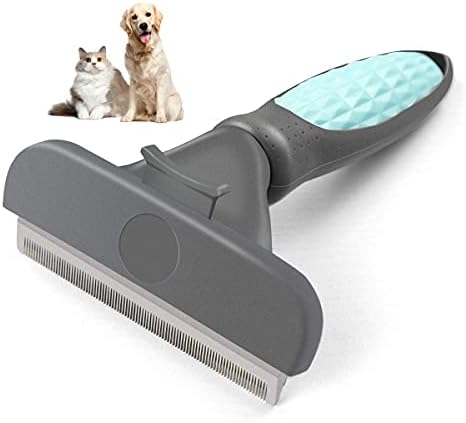 maohegou Pet Grooming Brush 95% Floating Hair Removal for Cats and Dogs, Skin Friendly Pet Hair Care Deshedding Tool, Stainless Steel Long Hair Knot Open Comb
