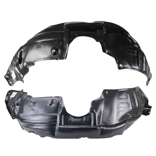 Image of TRQ Front Inner Fender Liner Set Compatible with 2012-2015 Toyota Venza TO1248189 TO1249189