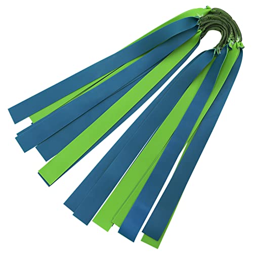 5pcs Powerful Pro Slingshot Rubber Bands Flat Replacement 0.8mm Thickness Hunting Catapult Elastic Bungee