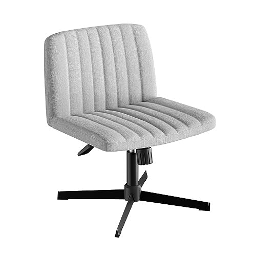 FurnitureR Silla de Oficina Ergonómica sin Brazos con...