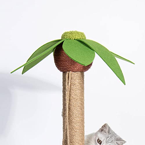 Poste de arranhar para gatos em ambientes fechados, arranhador de gato de 71 cm para gatos e gatos a