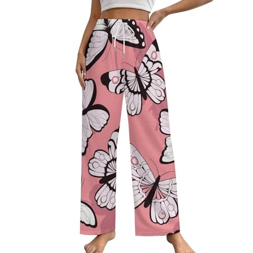 Pantalon de pyjama femme avec poches finis les vêtements de nuit inconfortables
