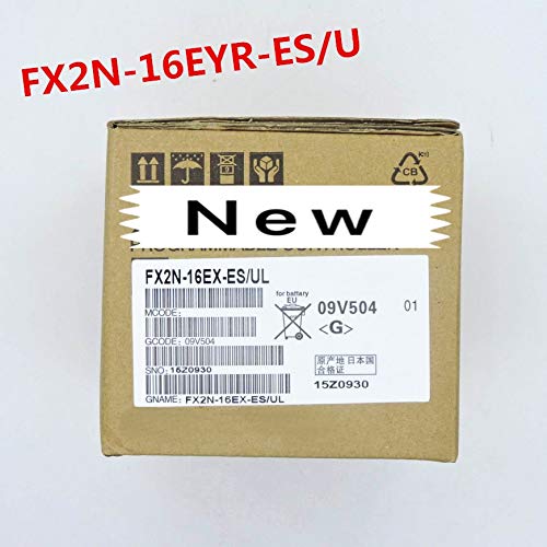 Calvas 1 year warranty New original In box FX2N-16EYR-ES/U FX2N-16EX-ES/UL FX2N-8EX-ES/UL FX2N-8EYR-ES/UL FX2N-16EYT-ESS/UL - (Color: FX2N-8EX-ES-UL)