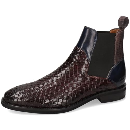 Melvin & Hamilton Brad 9, Botas Estilo Chelsea Hombre, marrón, 45 EU